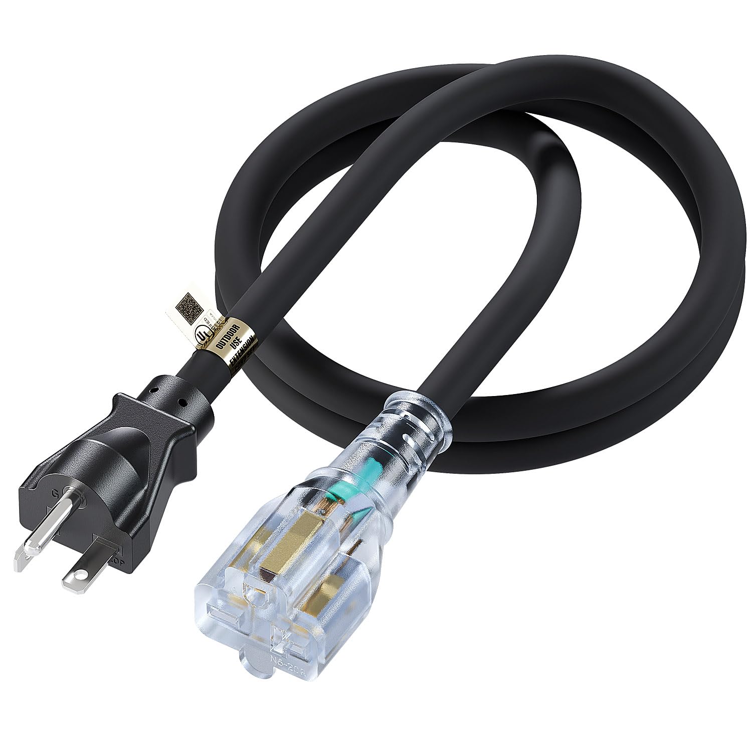 Amazon.com: 6FT Nema 6-20P to 6-20R/6-15R Extension Cord, Plugrand